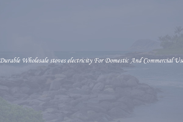 Durable Wholesale stoves electricity For Domestic And Commercial Use