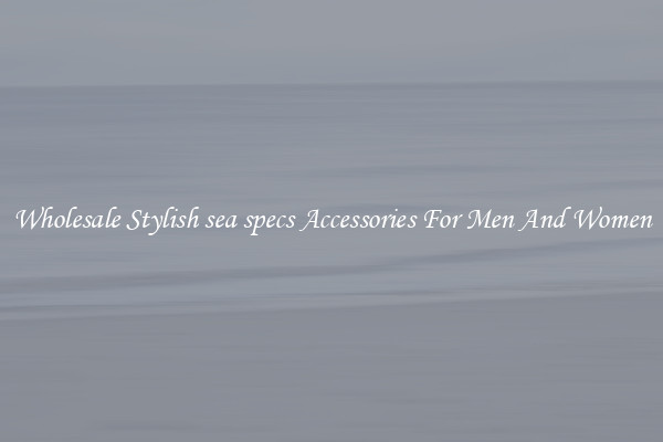 Wholesale Stylish sea specs Accessories For Men And Women