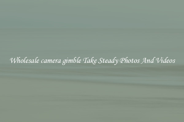 Wholesale camera gimble Take Steady Photos And Videos